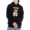 Moschino "drawn Teddy Bear" Sweatshirt In Black