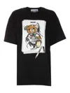 Moschino Teddy Bear-print T-shirt In Negro