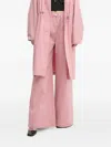 Moschino Drawstring-fastening Pants In Pink