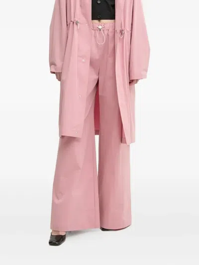 Moschino Drawstring-fastening Pants In Pink