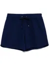 Moschino Drawstring Fastening Shorts In Blue