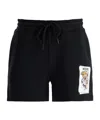 Moschino Sweatshirt Shorts In Black