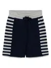 Moschino Drawstring Shorts In Blue