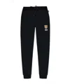 Moschino Drawstring Sweatpants In Black