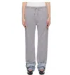 Moschino Drawstring Sweatpants In Gray