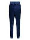 Moschino Drawstring-waist Trousers In Blue