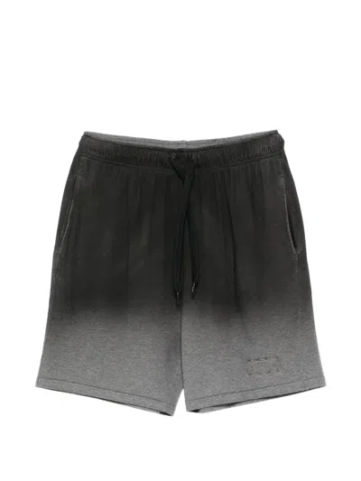 Moschino Drawstring-fastening Track Shorts In Black