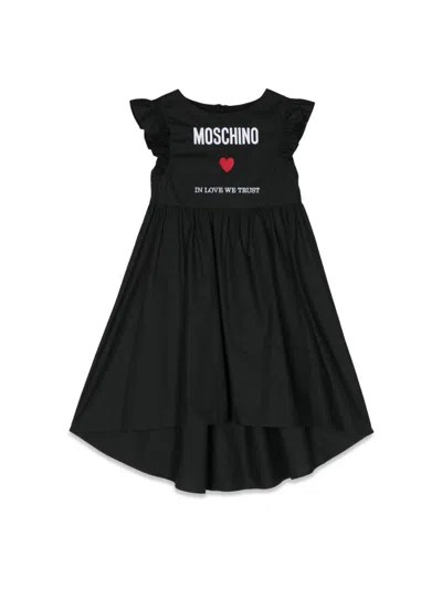 Moschino Kids' Dress In Black