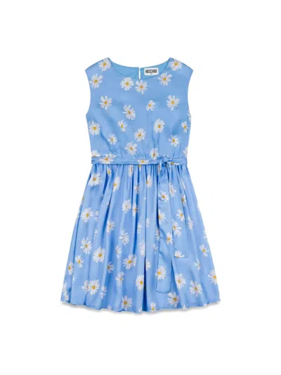Moschino Kids' Dress In Blue