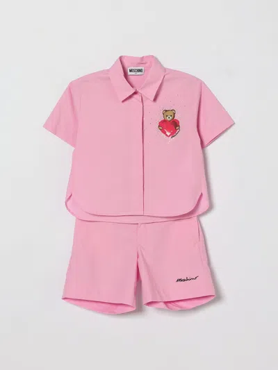 Moschino Dress Kids In Pink