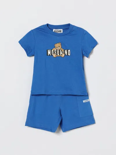 Moschino Babies' Jumpsuit  Kids Color Gnawed Blue