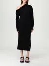 Moschino Dress  Couture Woman Color Black In Black