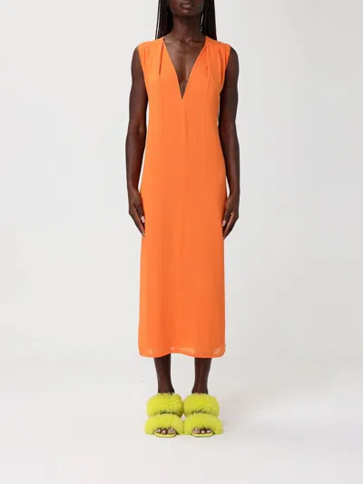 Moschino ドレス  Couture レディース カラー オレンジ In Orange
