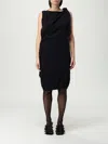 Moschino Dress  Couture Woman Color Yellow In Black