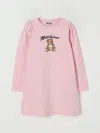 Moschino Dress  Kids Color Black In Gold
