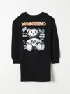 Moschino Dress  Kids Color Black In Schwarz