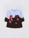 Moschino Romper  Kids Color Brown In Multi