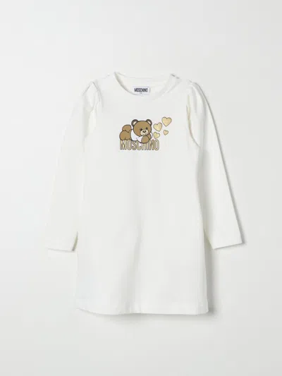 Moschino Dress  Kids Color Grey In Grau
