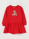 Moschino Dress  Kids Color Red In Black