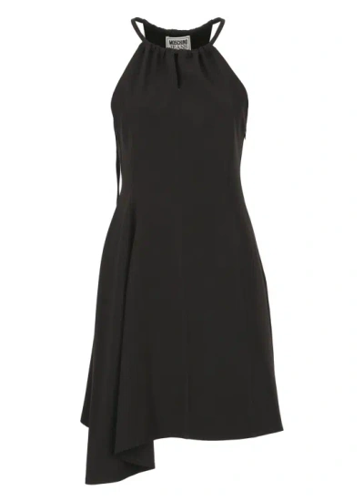 Moschino Dress With Cut Out Detail In Black