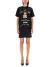 MOSCHINO MOSCHINO DRESS WITH LOGO