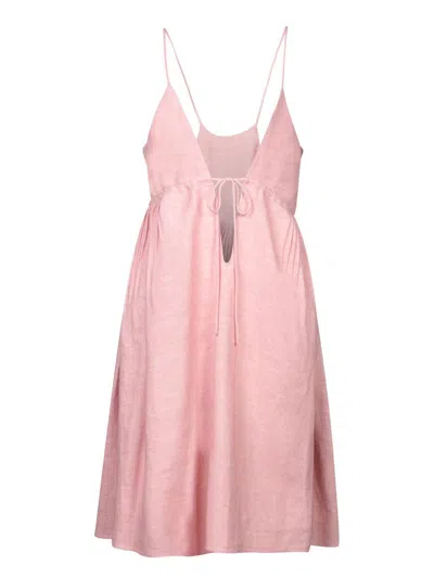 Moschino Dress  Couture Woman Color Pink