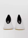 Moschino "duck" Almond Toe Curved Heel Pumps