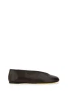 Moschino Duck" Dancer Leather Flats