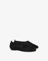 Moschino Cotton-blend Ballerina Shoes In Black