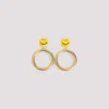 Moschino Earrings Metallic