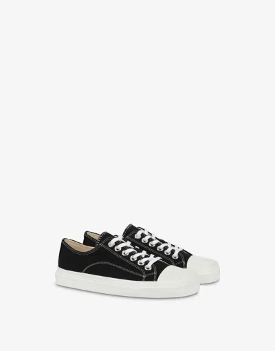 Moschino Edge Sneakers In Black