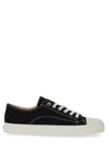 Moschino Sneakers In Canvas Edge In Black