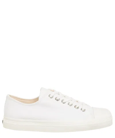Moschino Edge Sneakers In White