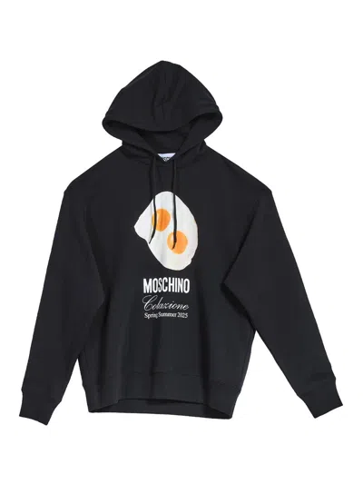 MOSCHINO SUDADERA - NEGRO