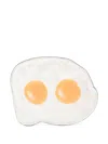 Moschino Eggs Card Holder In White