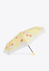 Moschino Eggs-print Umbrella In Yellow