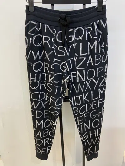 Moschino Elastic Waist Casual Pants In Black