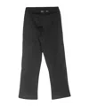 Moschino Elastic Waist Casual Pants In Black