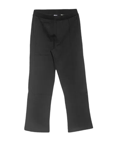 Moschino Elastic Waist Casual Pants In Black