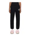 Moschino Black Loop Sweatpants In Black