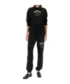 Moschino Elastic Waist Sweatpants In Black