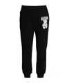 Moschino Black Teddy Bear Sweatpants In Black