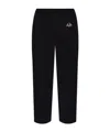 Moschino Elastic Waist Sweatpants In Black