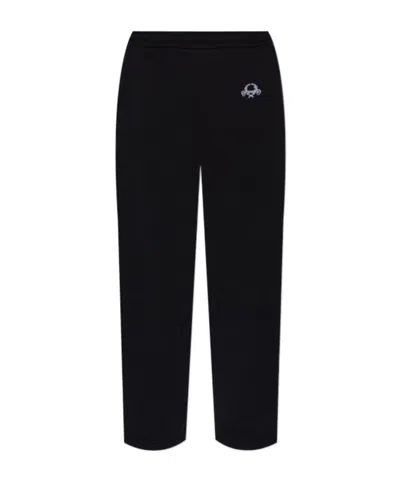 Moschino Elastic Waist Sweatpants In Black