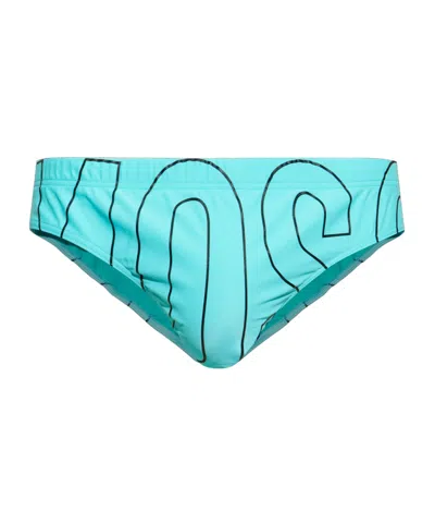 MOSCHINO LOGO PRINT SWIMMING TRUNKS