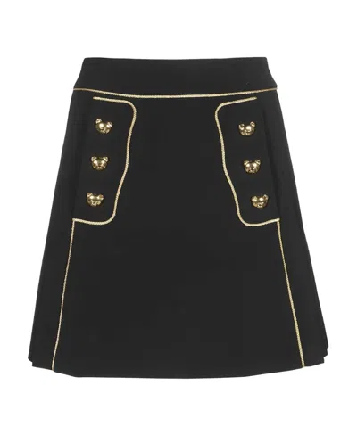 MOSCHINO EMBLEM SKIRT