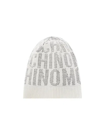 Moschino Embroidered-logo Beanie