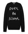 Moschino Knit Sweater With Classic Silhouette In Black