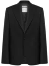 Moschino Jacke Mit Slogan-stickerei In Schwarz