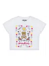 Moschino Embroidered T-shirt In White